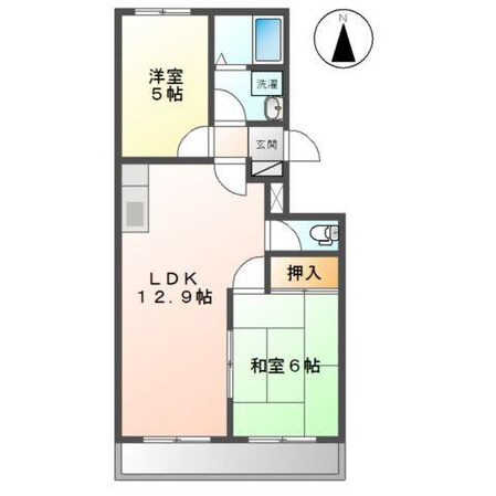 アネックス西明石の物件間取画像